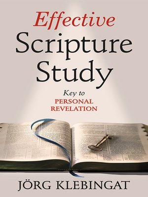cover image of Effective Scripture Study